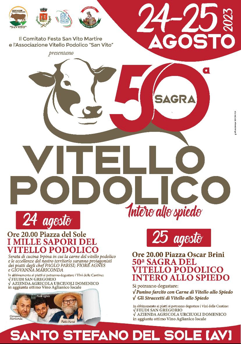 50° SAGRA DEL VITELLO PODOLICO INTERO ALLO SPIEDO